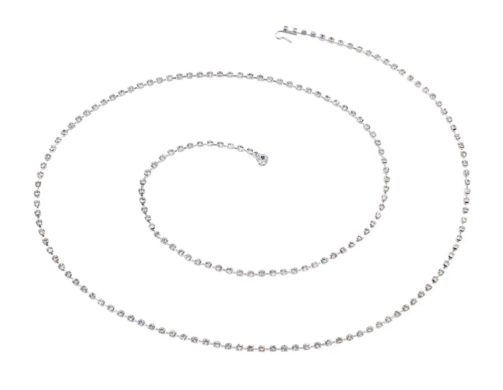 #10305-36 Rhinestone Belly Chain - 36"