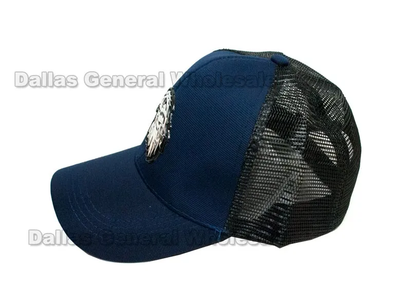 Bald Eagle Casual Mesh Trucker Caps Wholesale