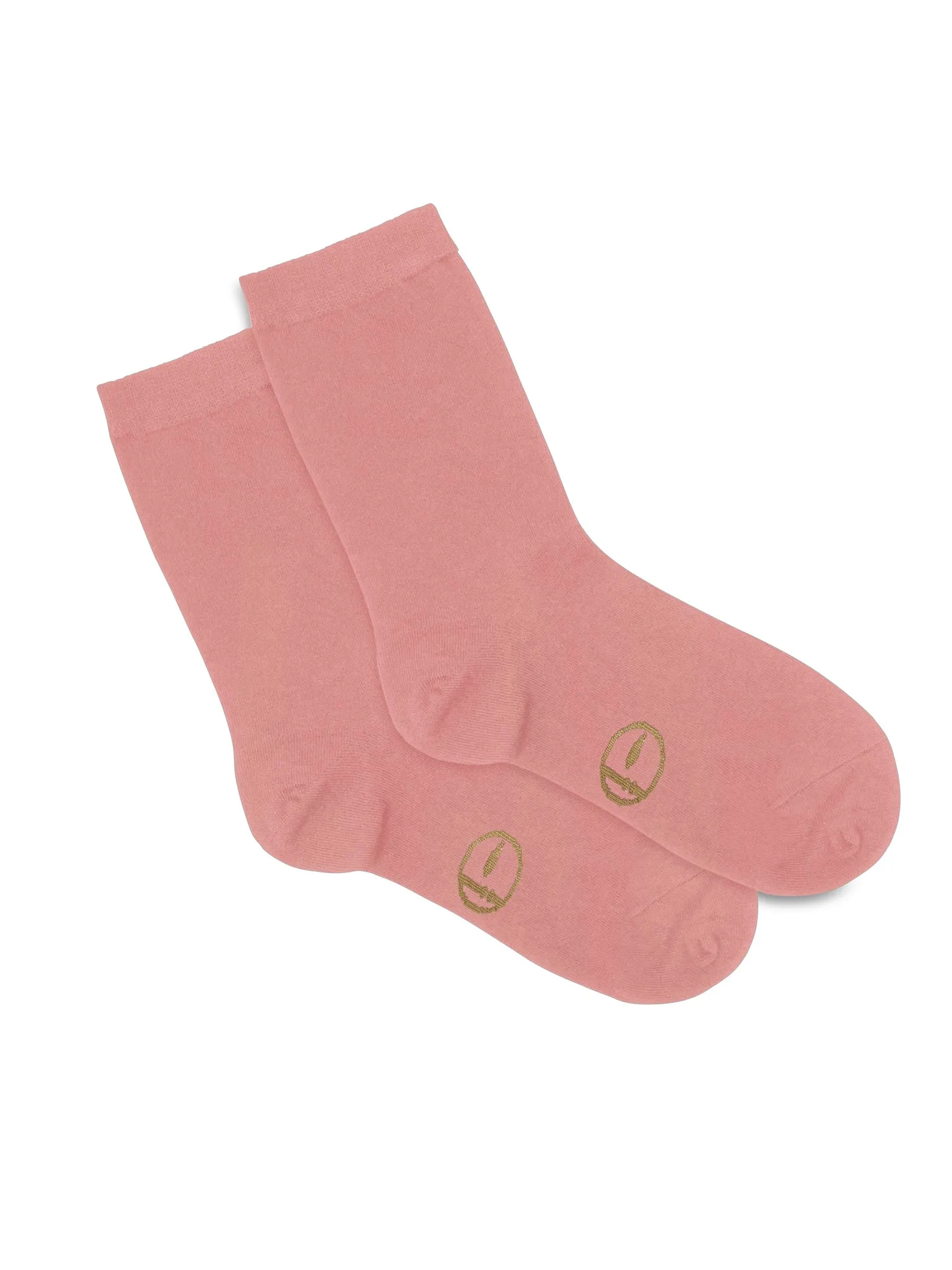Bamboo Classic Socks - Pink Clay