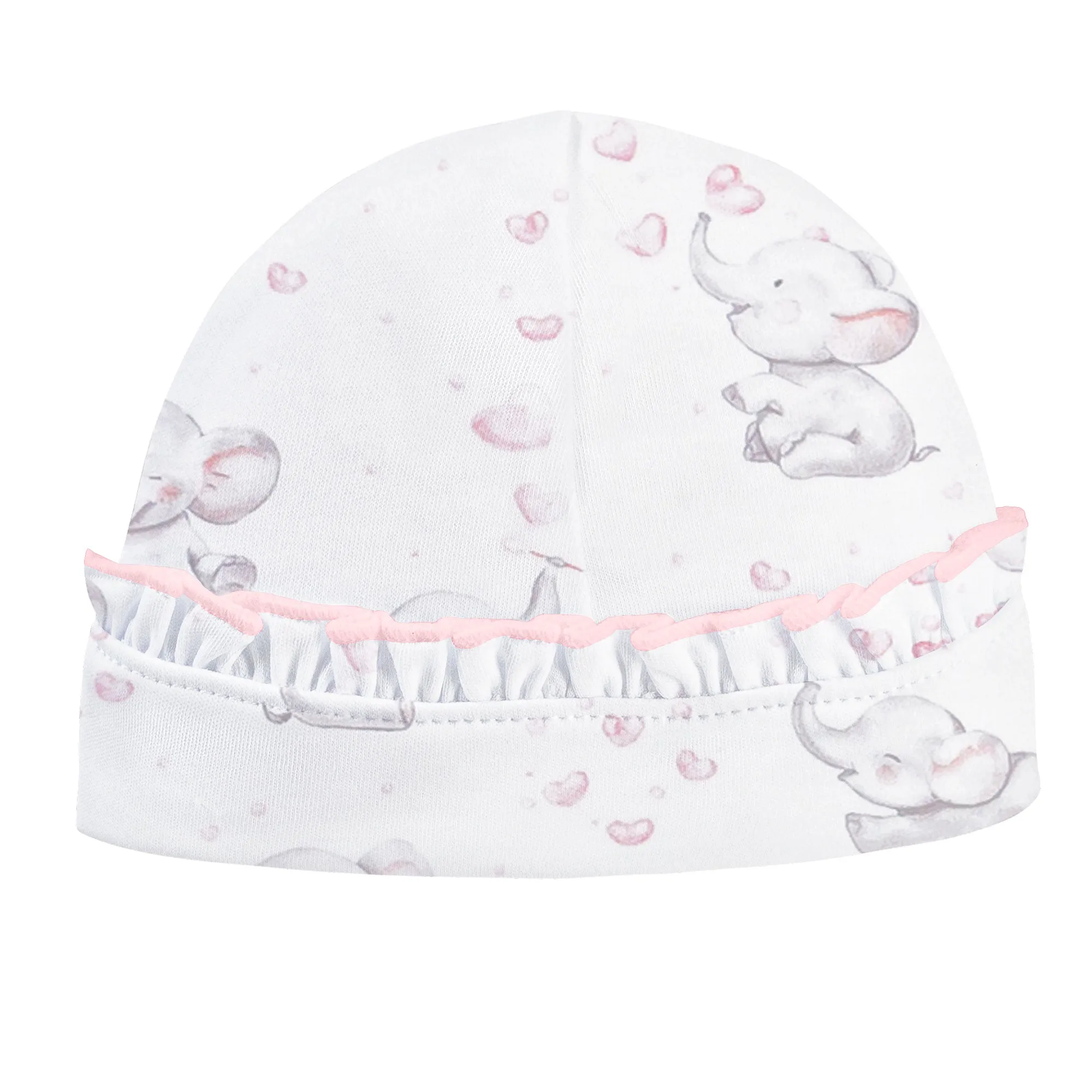 Bubbly Elephant Hat w/Ruffle