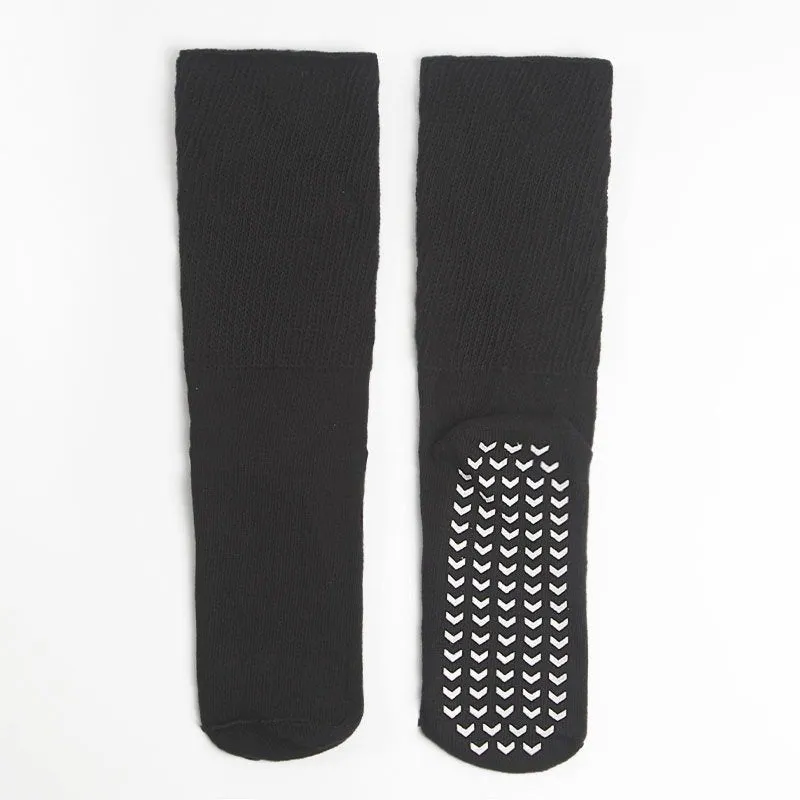 Cuzcare Diabetic Socks Mid-Calf Unisex Stretchable Cushioned Nonskid Premium Cotton