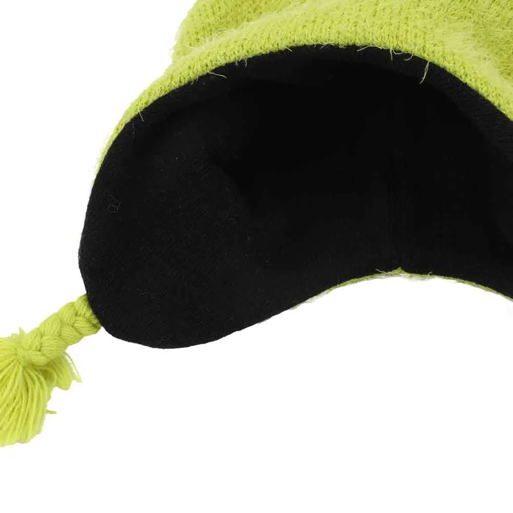 Dr. Seuss The Grinch Youth Peruvian Beanie & Gloves Combo
