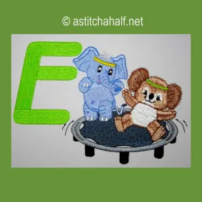 Fuzzy Letter Ee