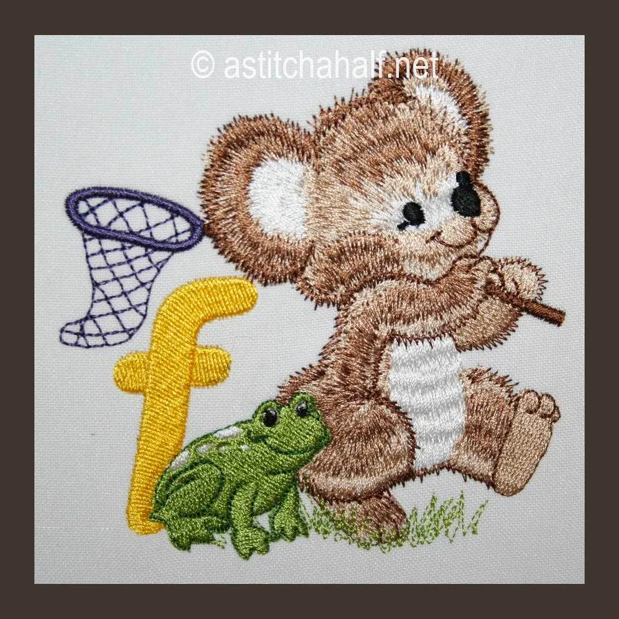 Fuzzy Letter Ff