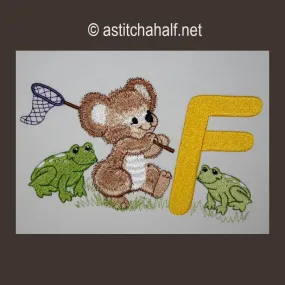 Fuzzy Letter Ff