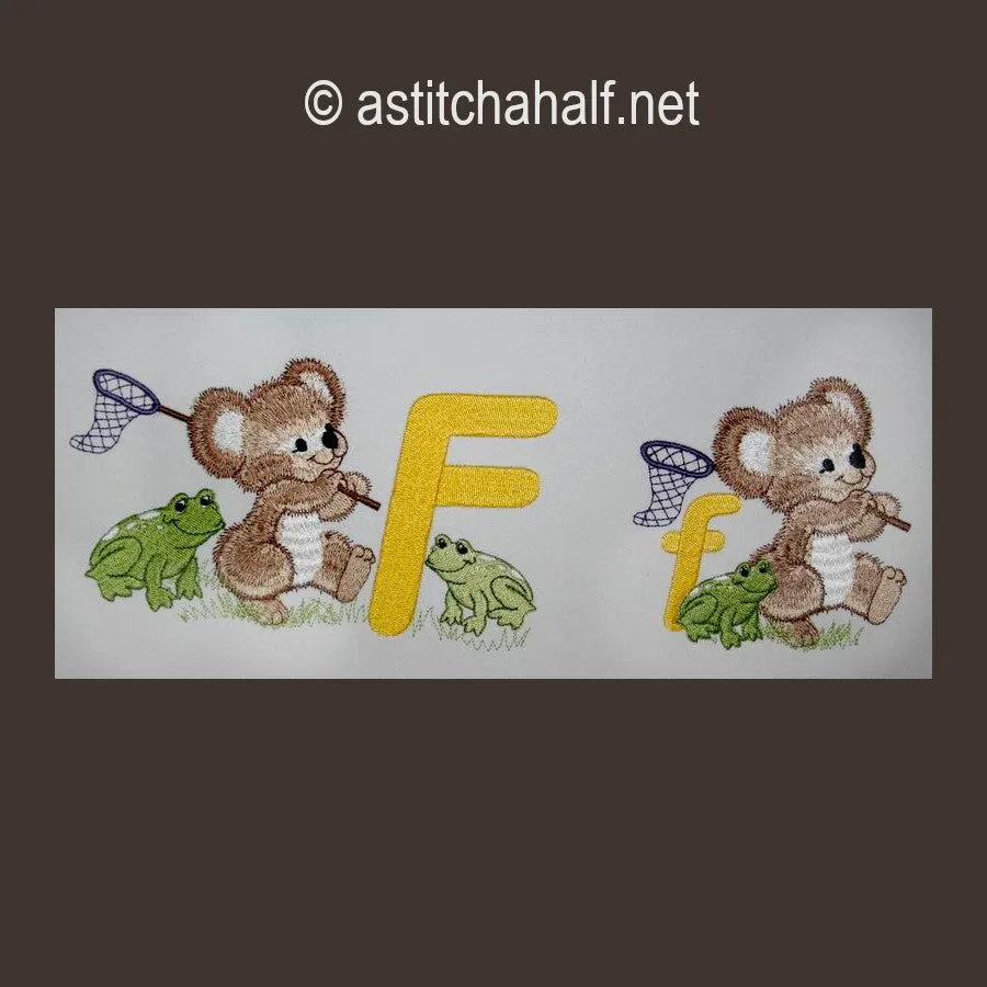 Fuzzy Letter Ff