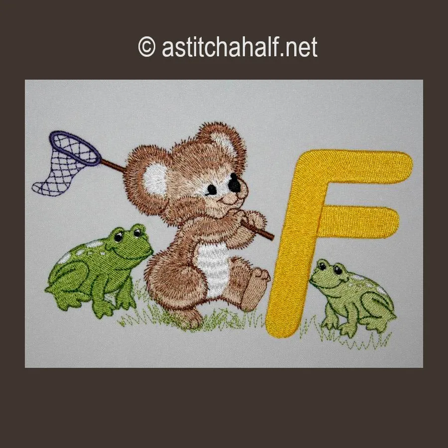 Fuzzy Letter Ff