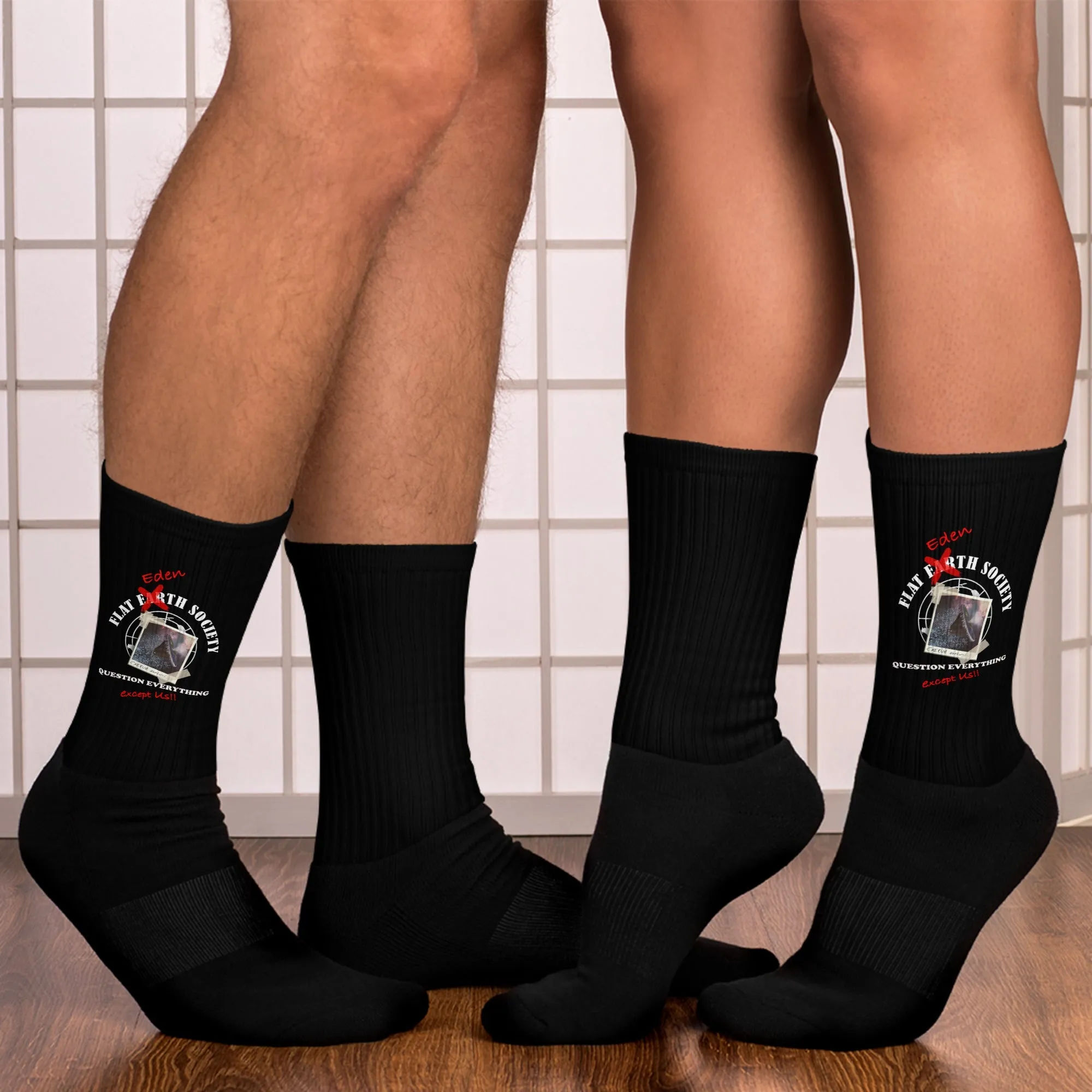 Graphic Socks | Intergalactic Space Force | Flat Eden Society