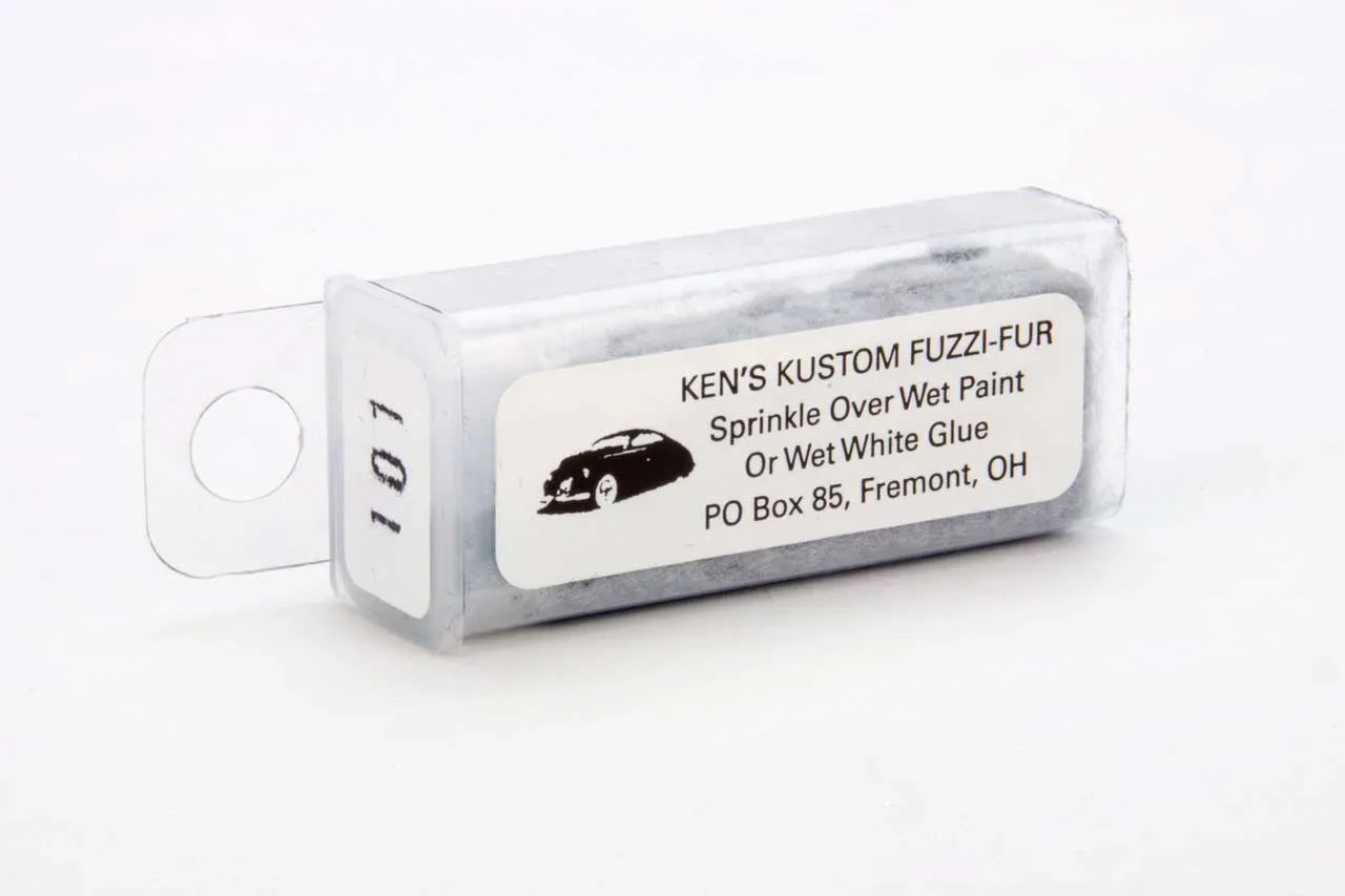 Ken's Kustom Fuzzy Fur - Sliver Gray