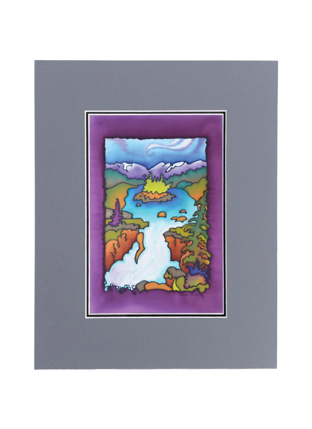 Mountain Cascade Print | 11"x14"