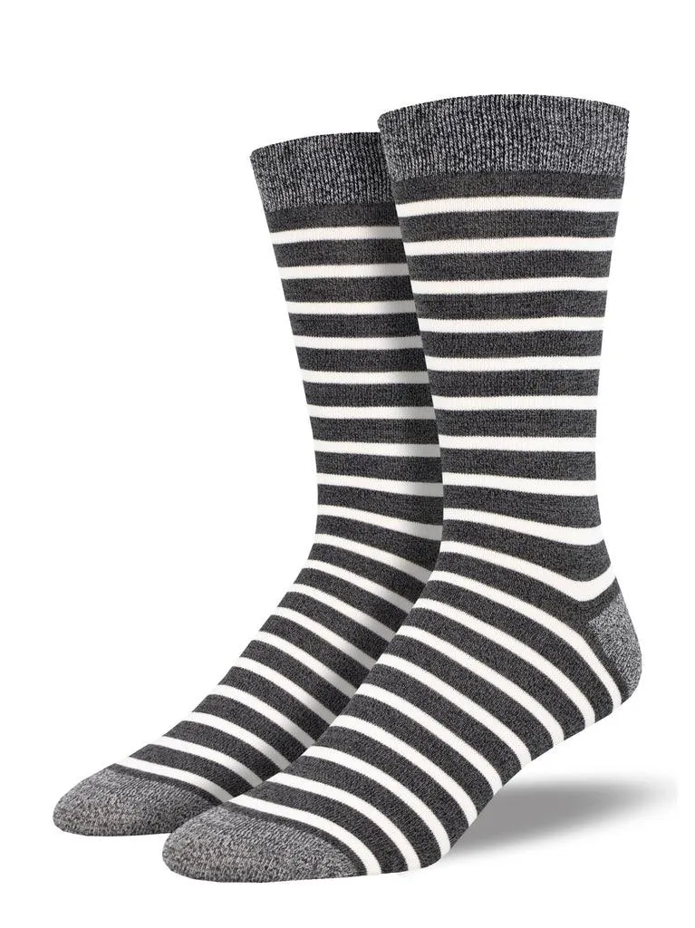 Socksmith Men's Sailor Stripe Bamboo