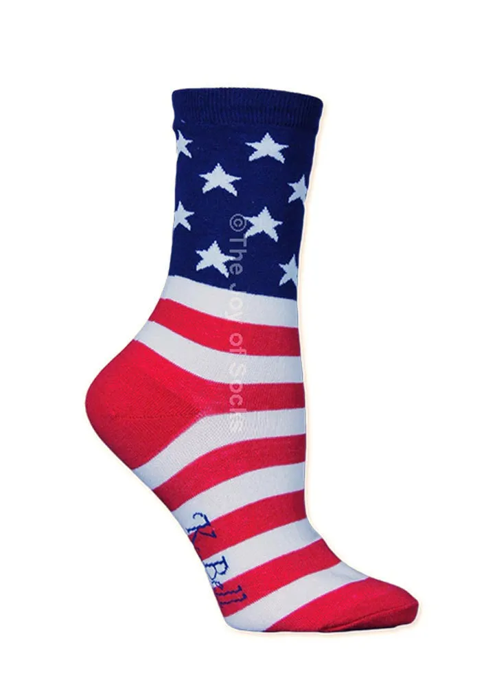 USA Flag Socks (Women's)